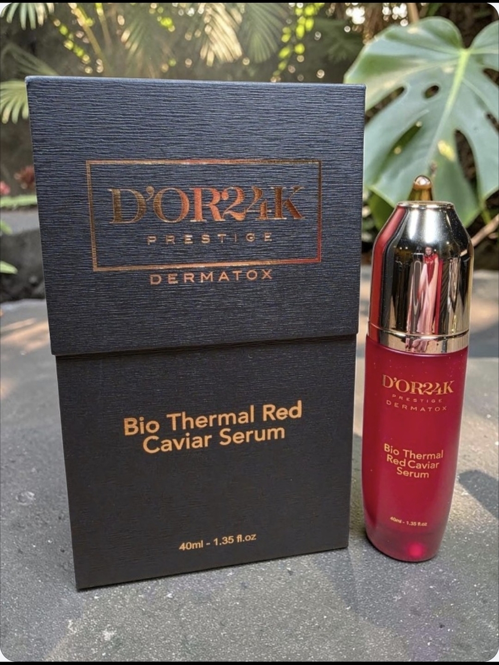 D'OR24K Prestige Bio Thermal Red Caviar Skincare Serum (Retail $2000) NIB!